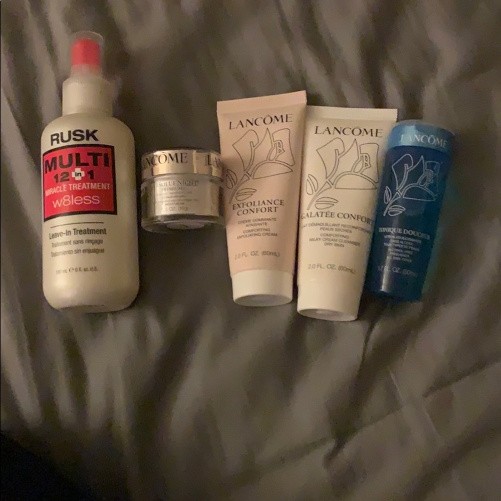 SET OF LANCÔME AND RUSK